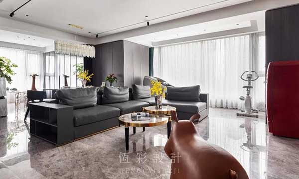 现代极简春江彼岸装修案例图
